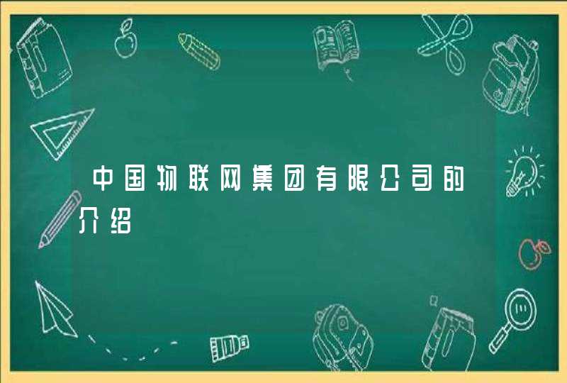 中国物联网集团有限公司的介绍