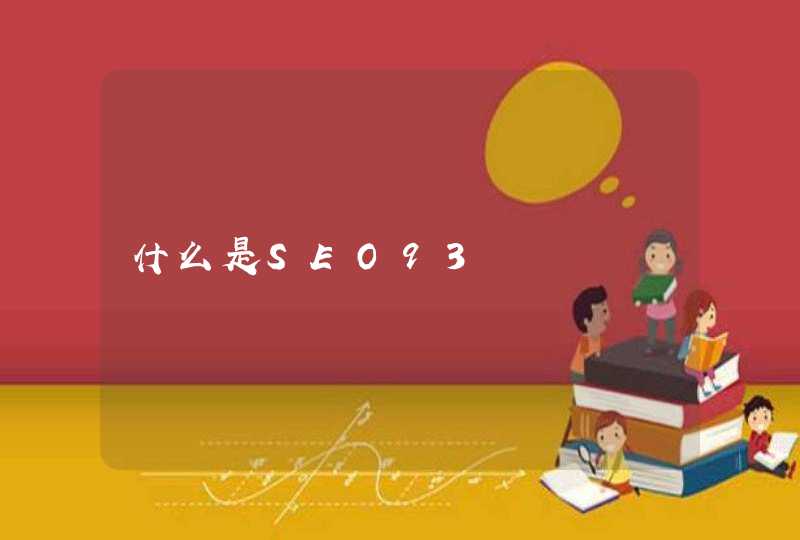 什么是SEO93