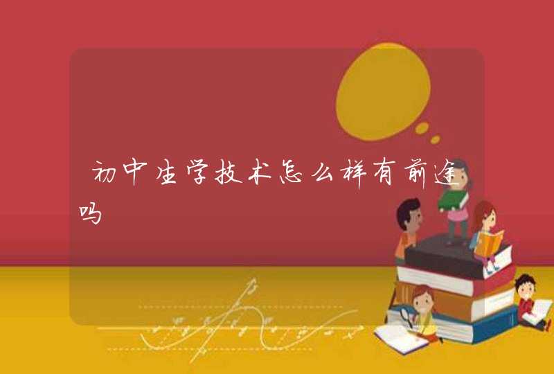 初中生学技术怎么样有前途吗
