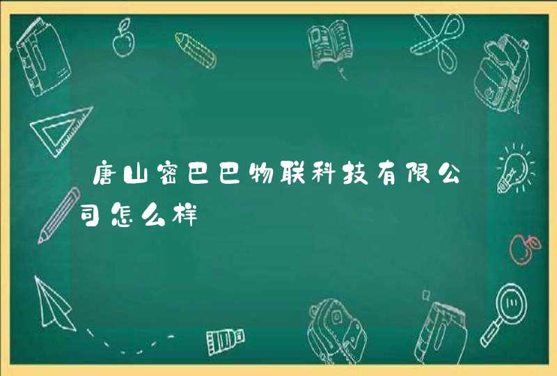 唐山密巴巴物联科技有限公司怎么样
