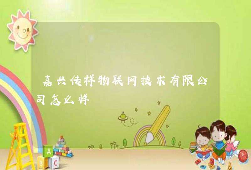 嘉兴传祥物联网技术有限公司怎么样