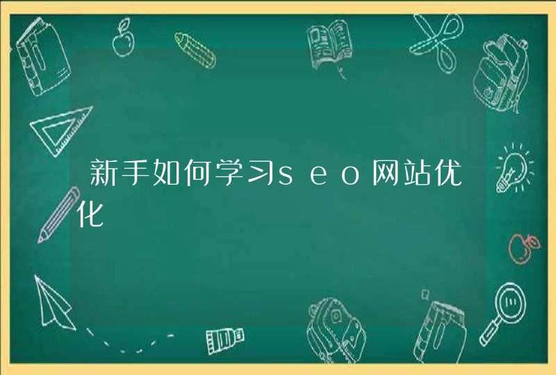 新手如何学习seo网站优化