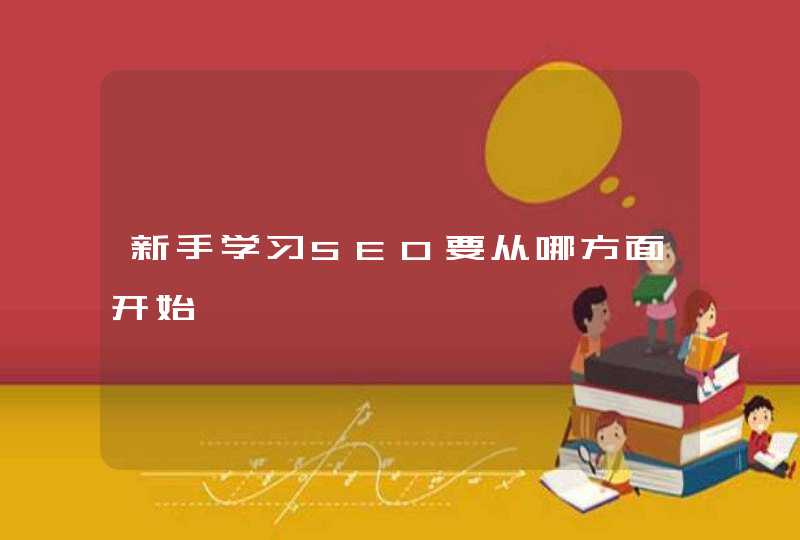 新手学习SEO要从哪方面开始
