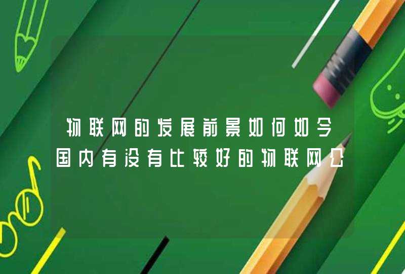 物联网的发展前景如何如今国内有没有比较好的物联网公司