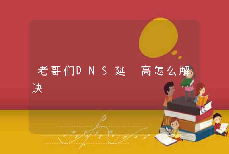 老哥们DNS延迟高怎么解决
